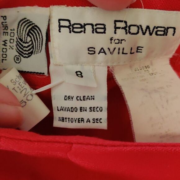 ✔️⚓️Vintage Wool Suit Pencil Skirt - Picture 2 of 2